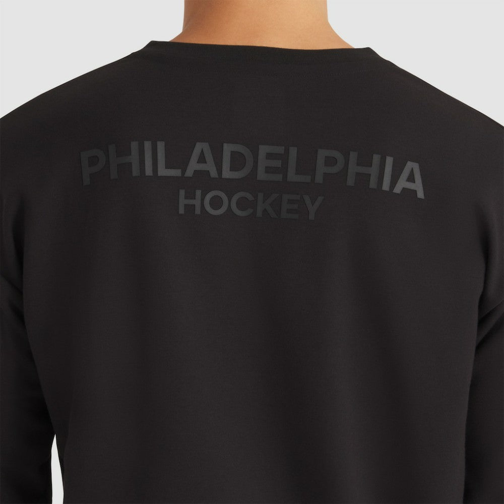 NHL Black Philadelphia Flyers Fanatics Authentic Pro Road Tri-Blend Sweatshirt