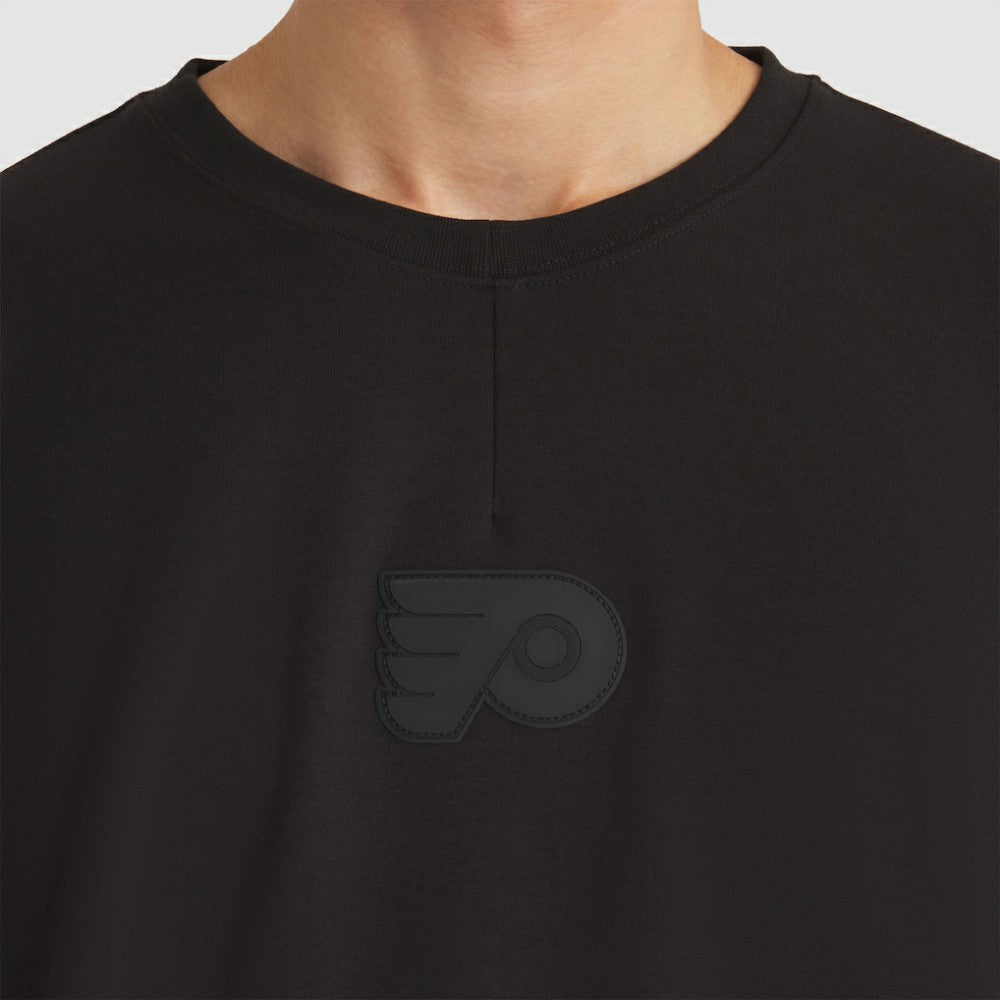 NHL Black Philadelphia Flyers Fanatics Authentic Pro Road Tri-Blend Sweatshirt