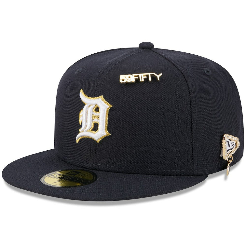 MLB Detroit Tigers New Era 2025 59FIFTY Day 59FIFTY Fitted Hat with Pins
