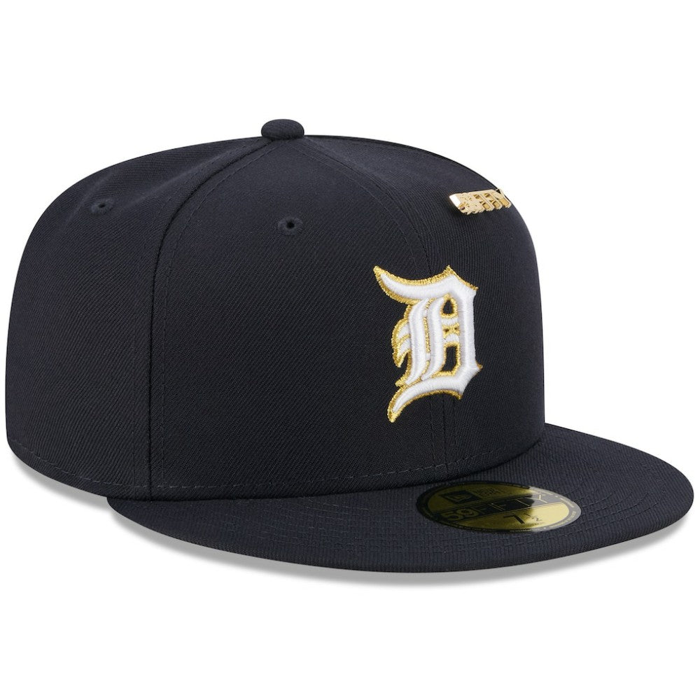 MLB Detroit Tigers New Era 2025 59FIFTY Day 59FIFTY Fitted Hat with Pins