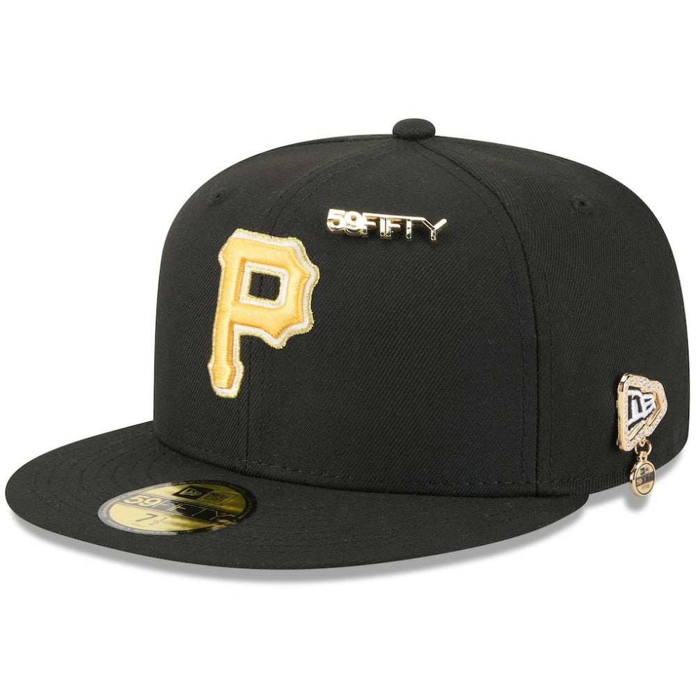 MLB Pittsburgh Pirates New Era 2025 59FIFTY Day 59FIFTY Fitted Hat with Pins
