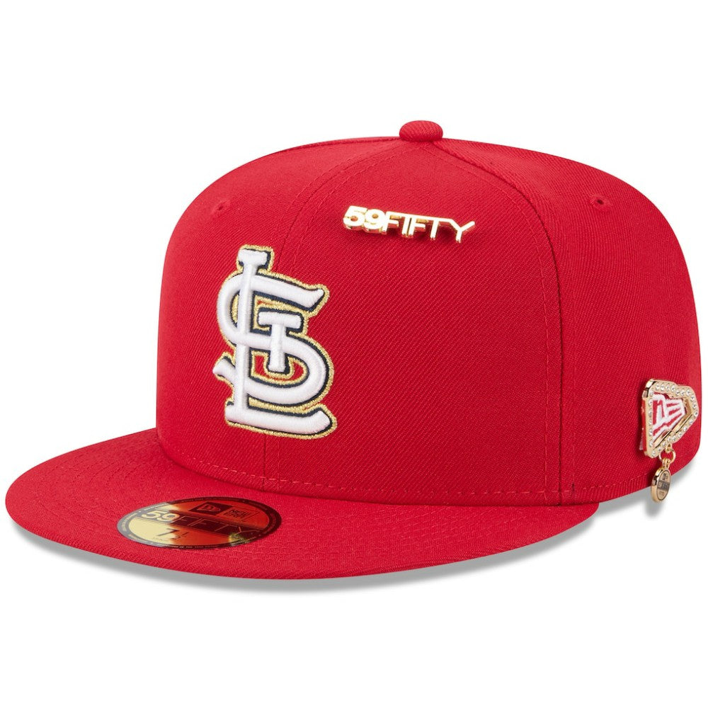 MLB St. Louis Cardinals New Era 2025 59FIFTY Day 59FIFTY Fitted Hat with Pins