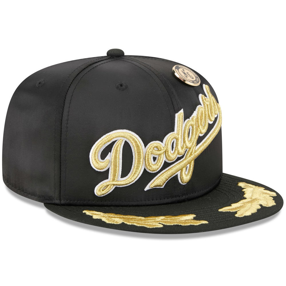 MLB Los Angeles Dodgers New Era 2025 59FIFTY Day Gold Leaf 59FIFTY Fitted Hat