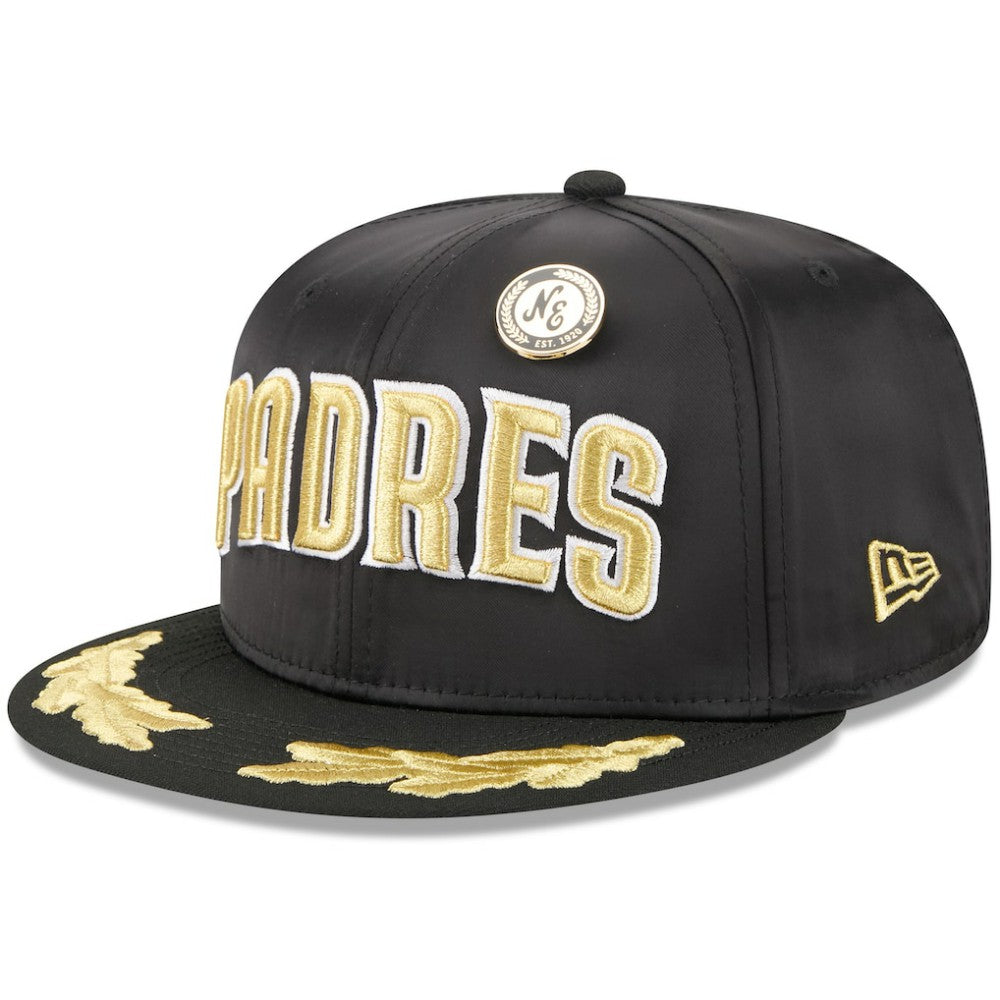 MLB San Diego Padres New Era 2025 59FIFTY Day Gold Leaf 59FIFTY Fitted Hat