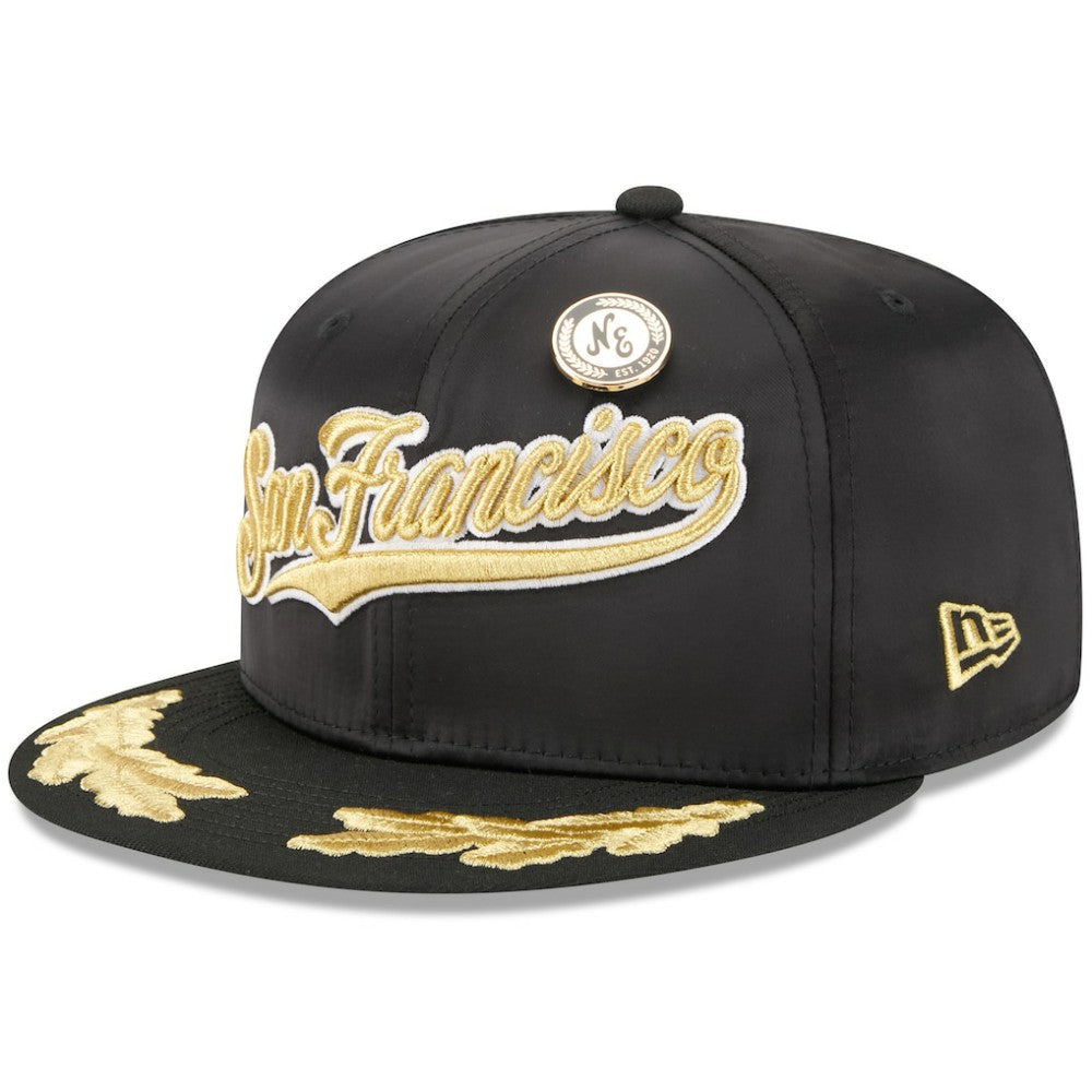 MLB San Francisco Giants New Era 2025 59FIFTY Day Gold Leaf 59FIFTY Fitted Hat