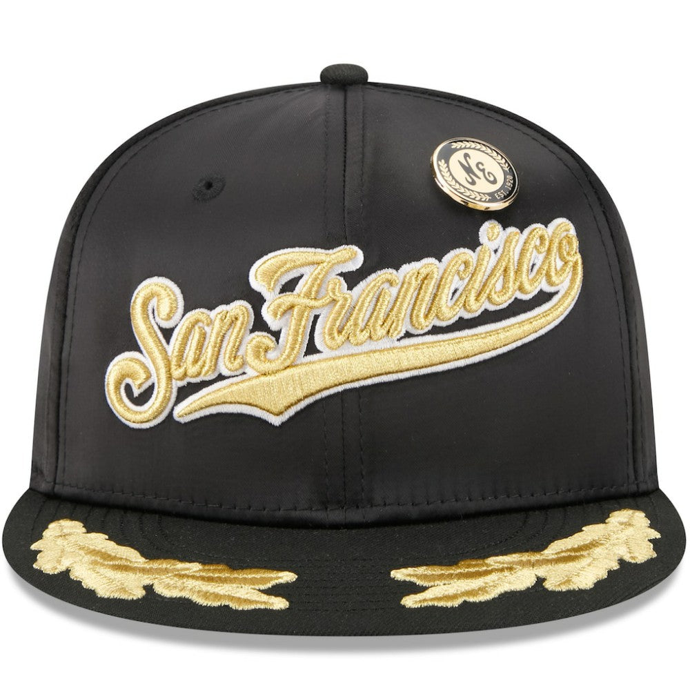 MLB San Francisco Giants New Era 2025 59FIFTY Day Gold Leaf 59FIFTY Fitted Hat
