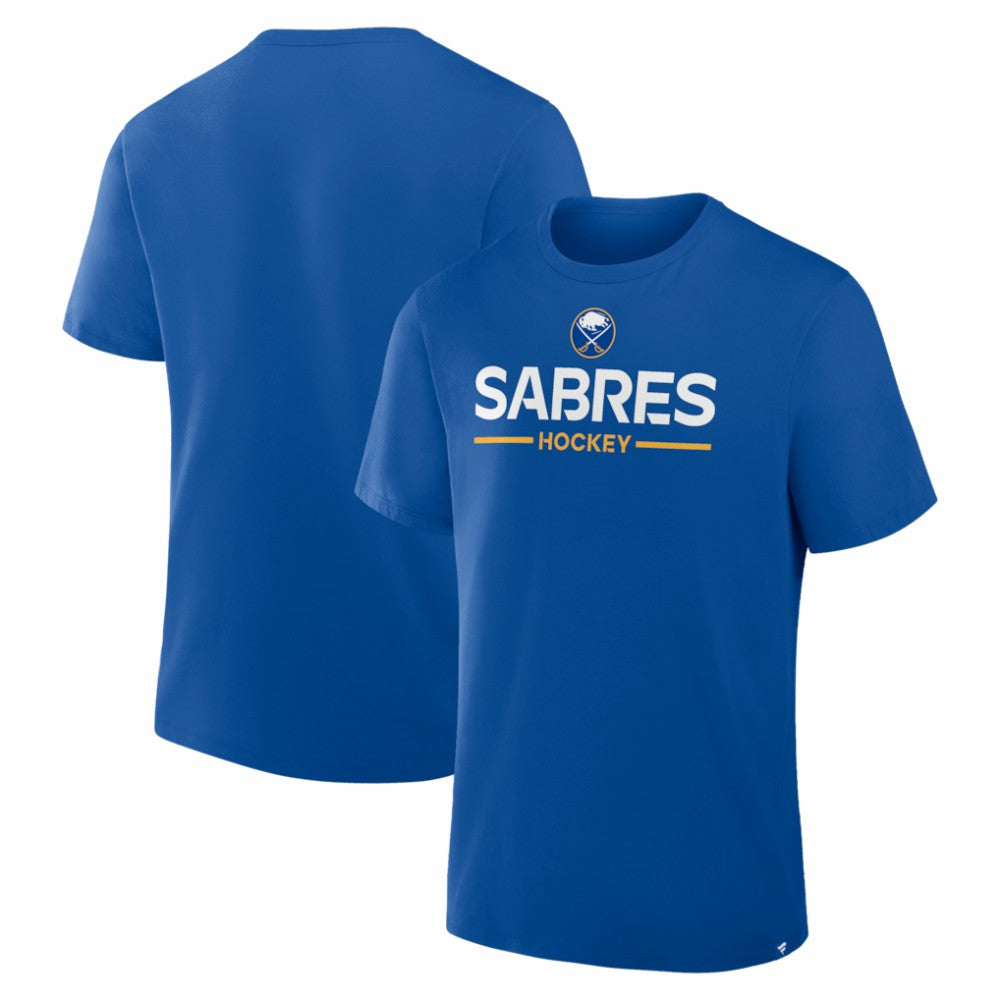 NHL Royal Buffalo Sabres Fanatics Authentic Pro Primary T-Shirt