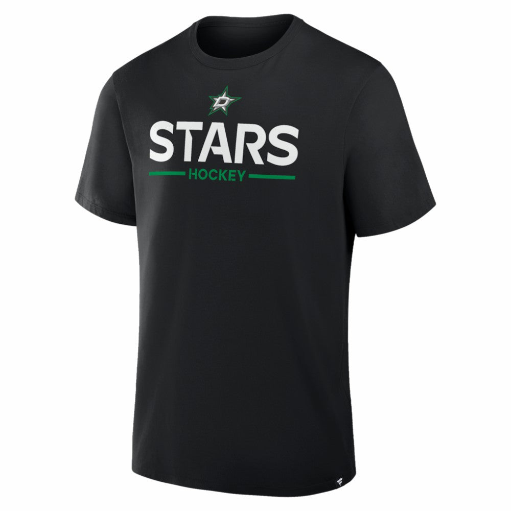 NHL Black Dallas Stars Fanatics Authentic Pro Primary T-Shirt
