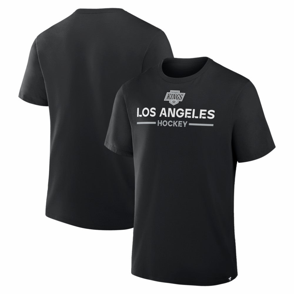 NHL Black Los Angeles Kings Fanatics Authentic Pro Primary T-Shirt