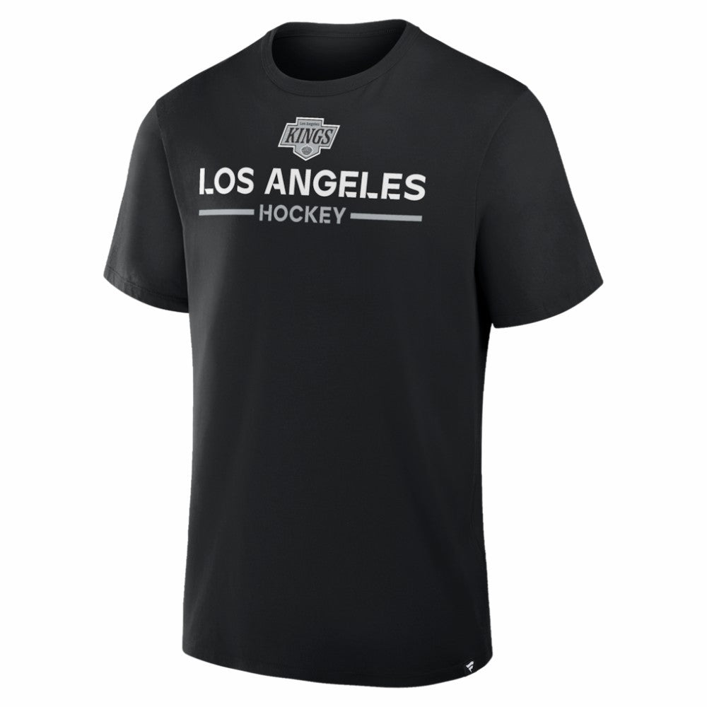 NHL Black Los Angeles Kings Fanatics Authentic Pro Primary T-Shirt