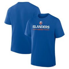 NHL Royal New York Islanders Fanatics Authentic Pro Primary T-Shirt