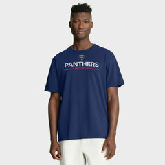 NHL Navy Florida Panthers Fanatics Authentic Pro Primary T-Shirt