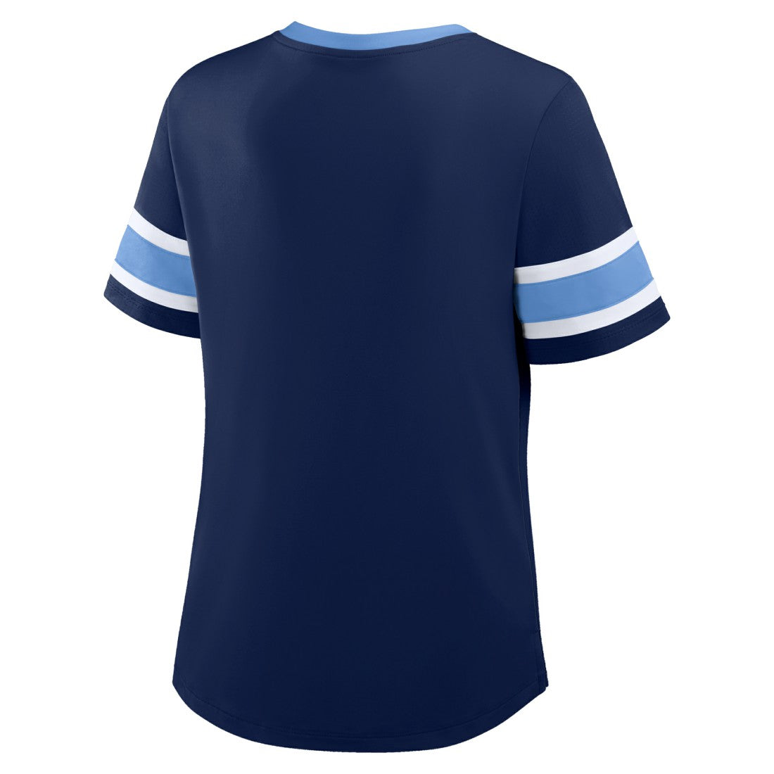 Women's Redzone Draw Play Athena Lace-Up T-Shirt - Tennessee Titans