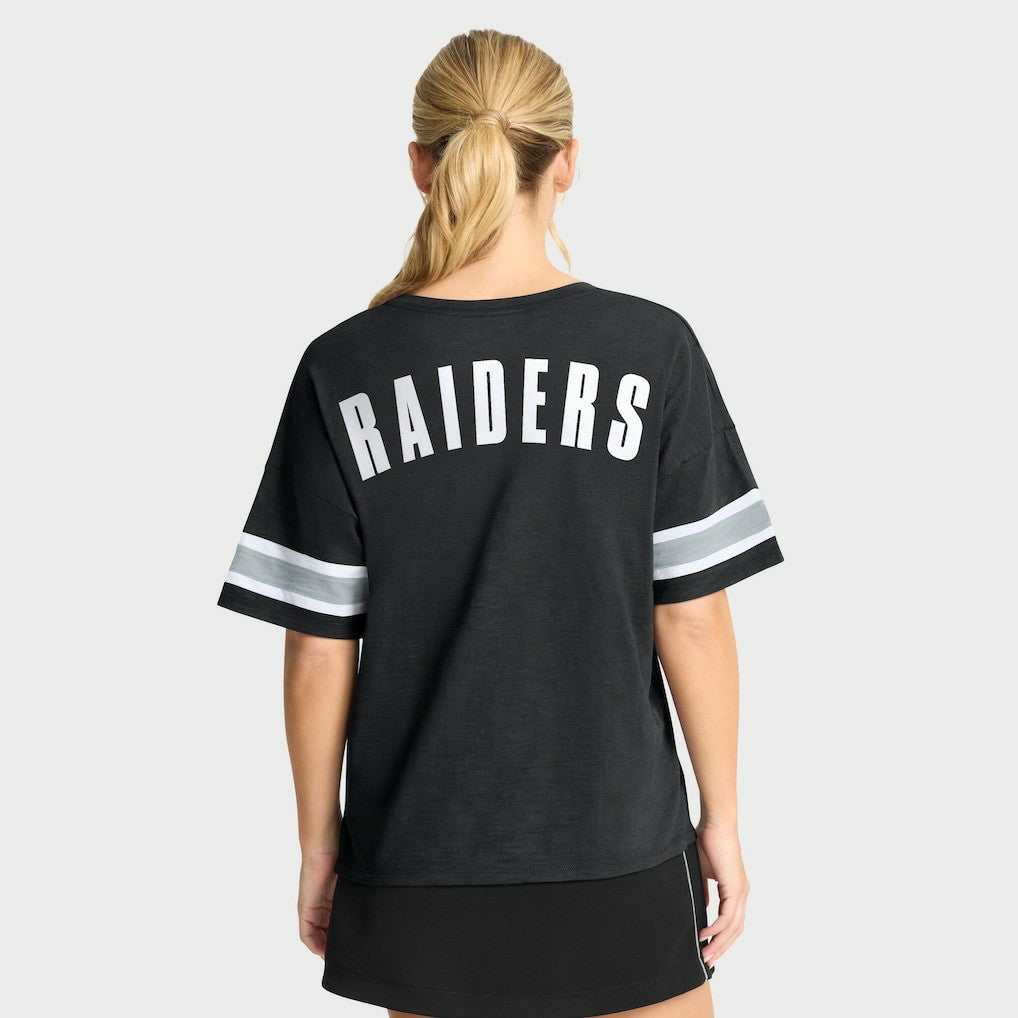 Women's Redzone Curl Route T-Shirt - Las Vegas Raiders
