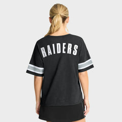 Women's Redzone Curl Route T-Shirt - Las Vegas Raiders