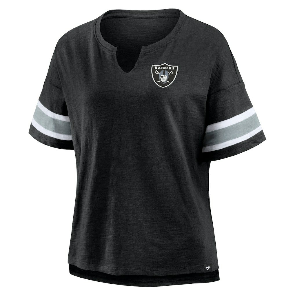 Women's Redzone Curl Route T-Shirt - Las Vegas Raiders