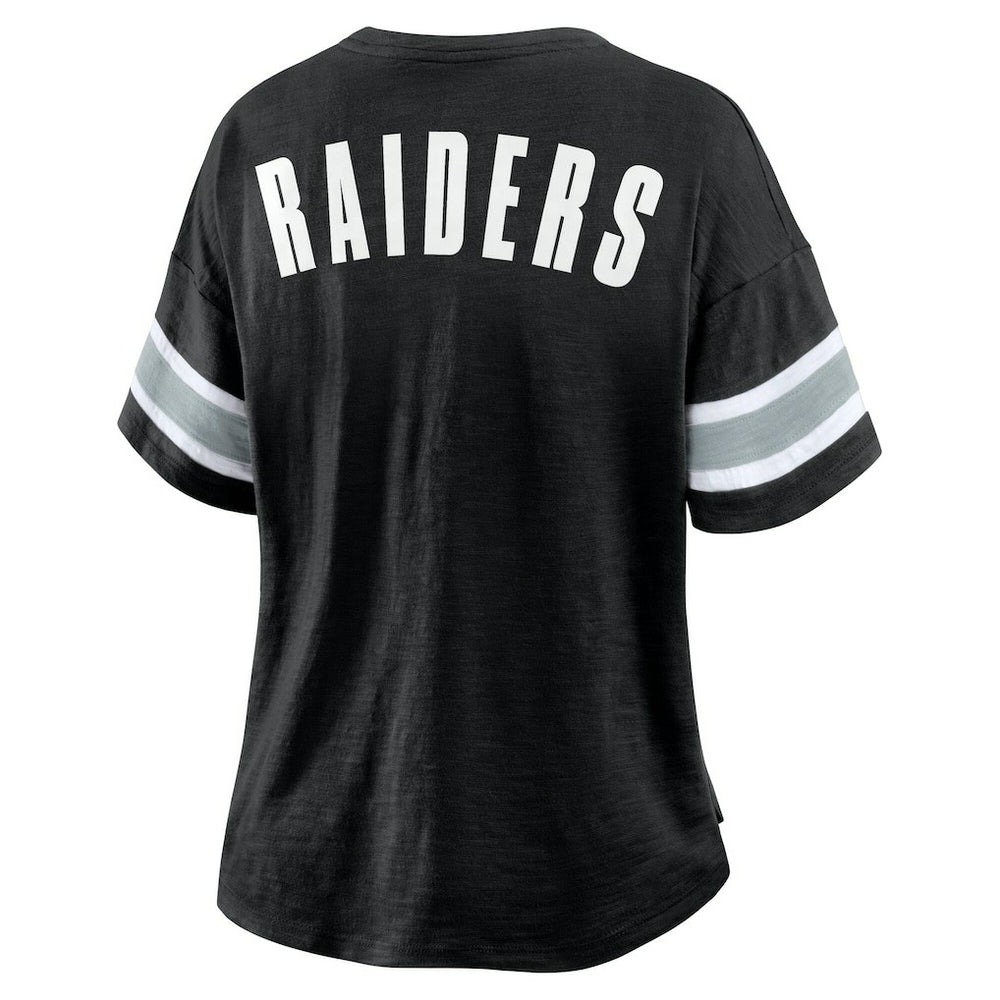 Women's Redzone Curl Route T-Shirt - Las Vegas Raiders