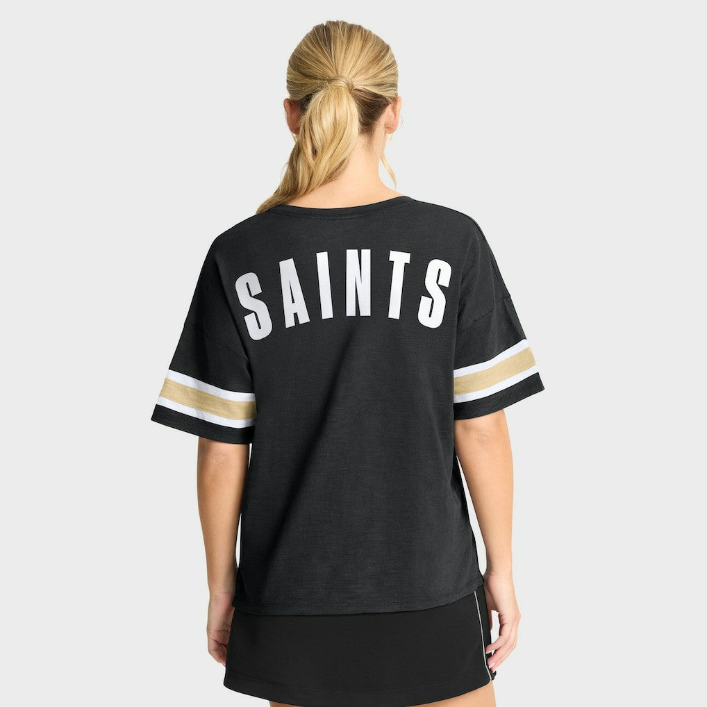 Women's Redzone Curl Route T-Shirt - New Orleans Saints