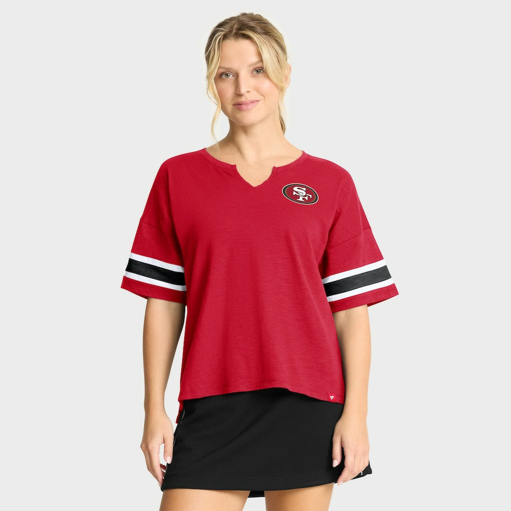 Women's Redzone Curl Route T-Shirt - San Francisco 49ers