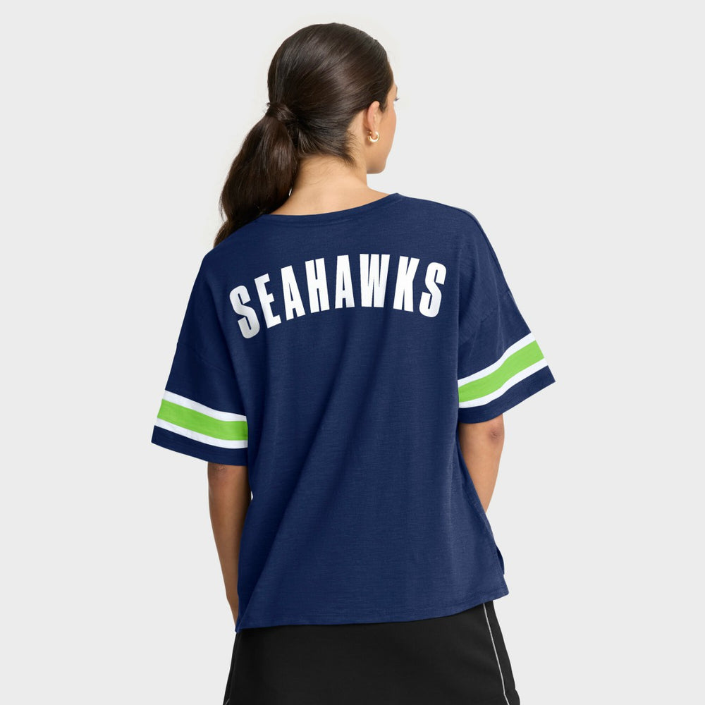 Women's Redzone Curl Route T-Shirt - Seattle Seahawks