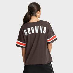 Women's Redzone Curl Route T-Shirt - Cleveland Browns
