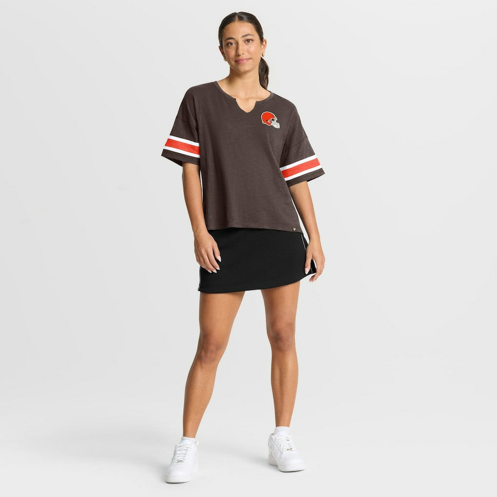Women's Redzone Curl Route T-Shirt - Cleveland Browns