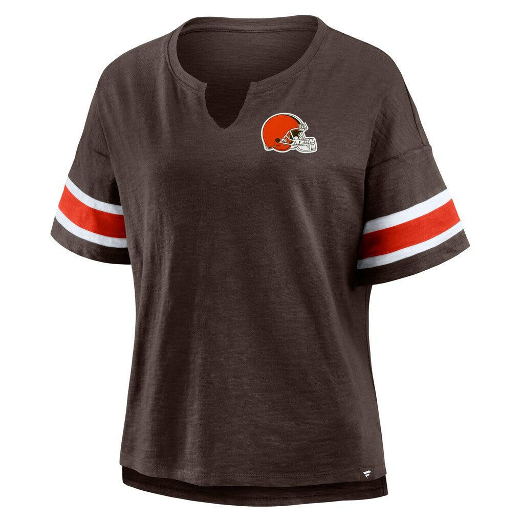 Women's Redzone Curl Route T-Shirt - Cleveland Browns