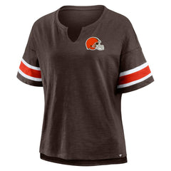Women's Redzone Curl Route T-Shirt - Cleveland Browns