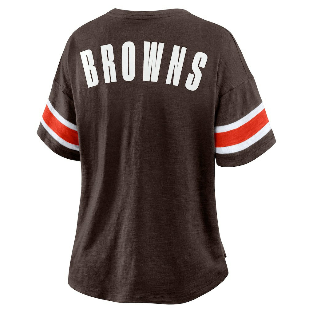 Women's Redzone Curl Route T-Shirt - Cleveland Browns