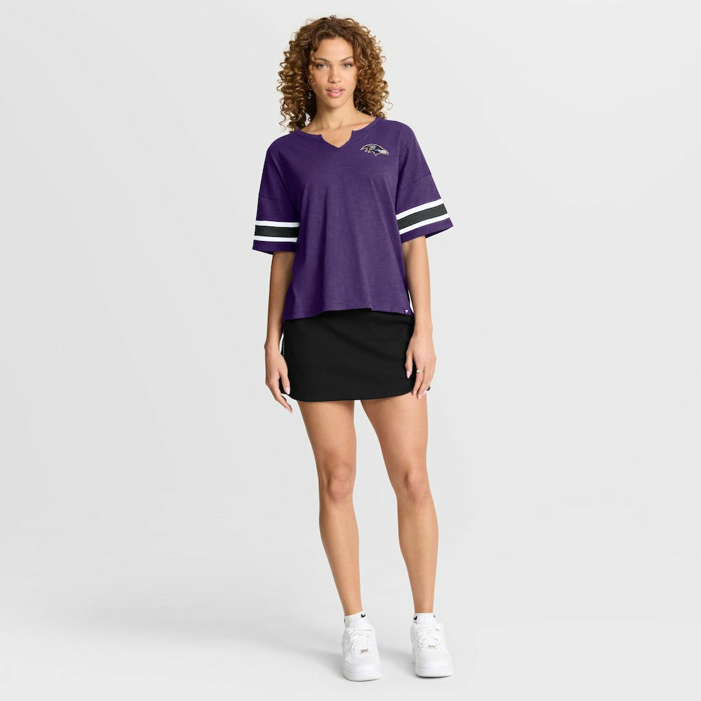 Women's Redzone Curl Route T-Shirt - Baltimore Ravens