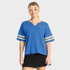 Women's Redzone Curl Route T-Shirt - Detroit Lions