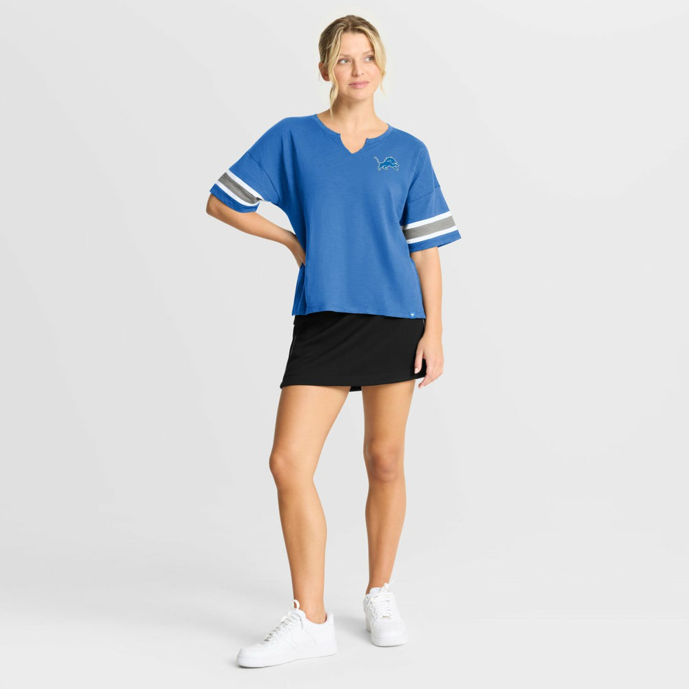 Women's Redzone Curl Route T-Shirt - Detroit Lions