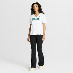 Women's Redzone Slub Boxy T-Shirt - Miami Dolphins