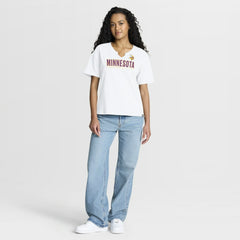 Women's Redzone Slub Boxy T-Shirt - Minnesota Vikings