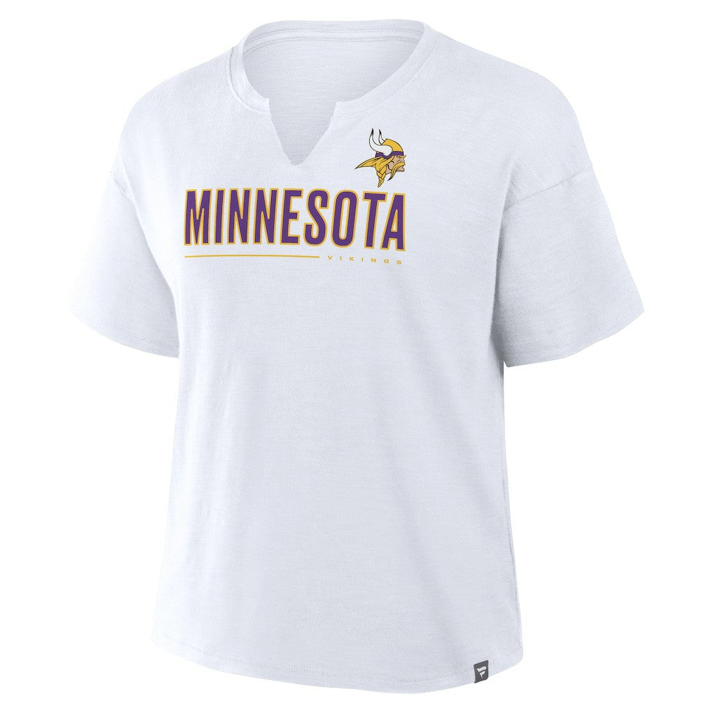 Women's Redzone Slub Boxy T-Shirt - Minnesota Vikings
