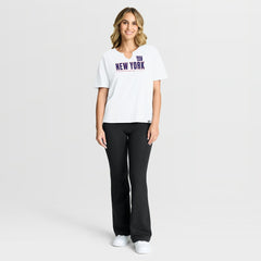 Women's Redzone Slub Boxy T-Shirt - New York Giants