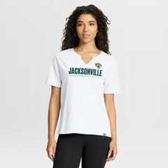 Women's Redzone Slub Boxy T-Shirt - Jacksonville Jaguars