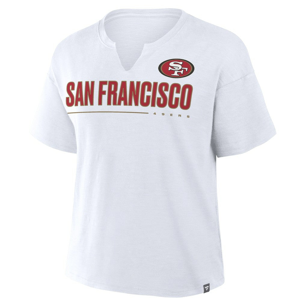 Women's Redzone Slub Boxy T-Shirt - San Francisco 49ers