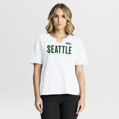 Women's Redzone Slub Boxy T-Shirt - Seattle Seahawks