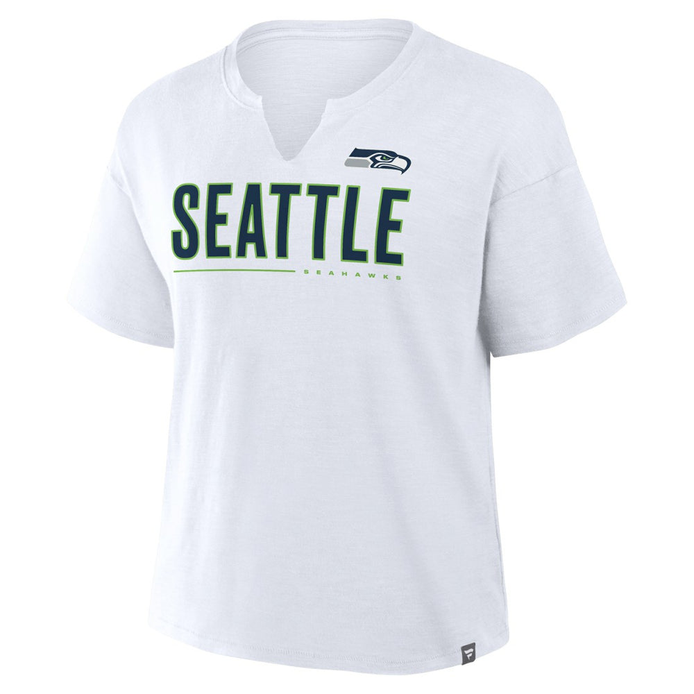 Women's Redzone Slub Boxy T-Shirt - Seattle Seahawks