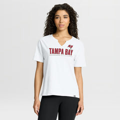 Women's Redzone Slub Boxy T-Shirt - Tampa Bay Buccaneers