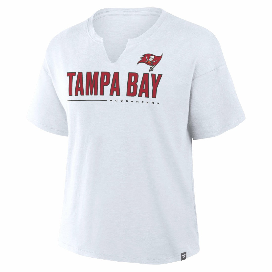 Women's Redzone Slub Boxy T-Shirt - Tampa Bay Buccaneers