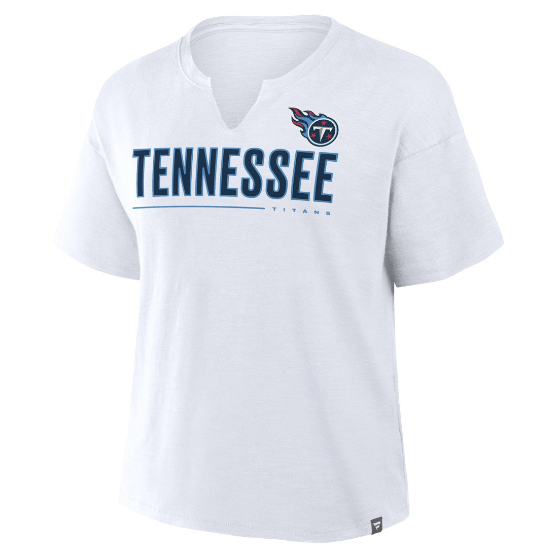Women's Redzone Slub Boxy T-Shirt - Tennessee Titans