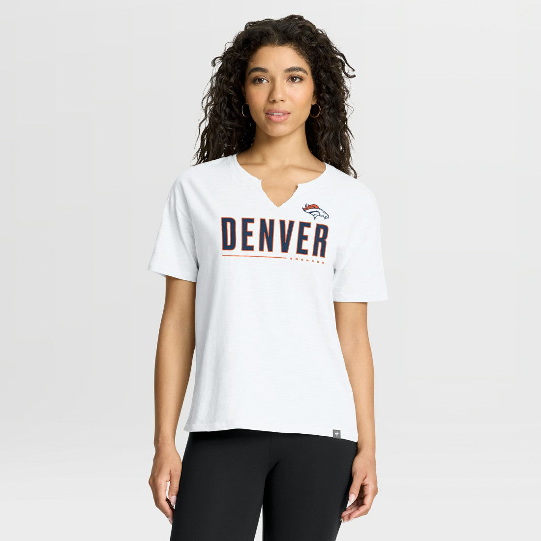 Women's Redzone Slub Boxy T-Shirt - Denver Broncos
