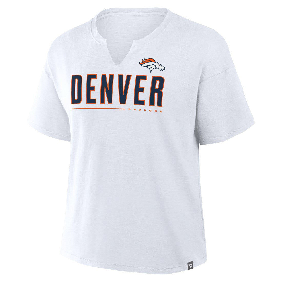 Women's Redzone Slub Boxy T-Shirt - Denver Broncos