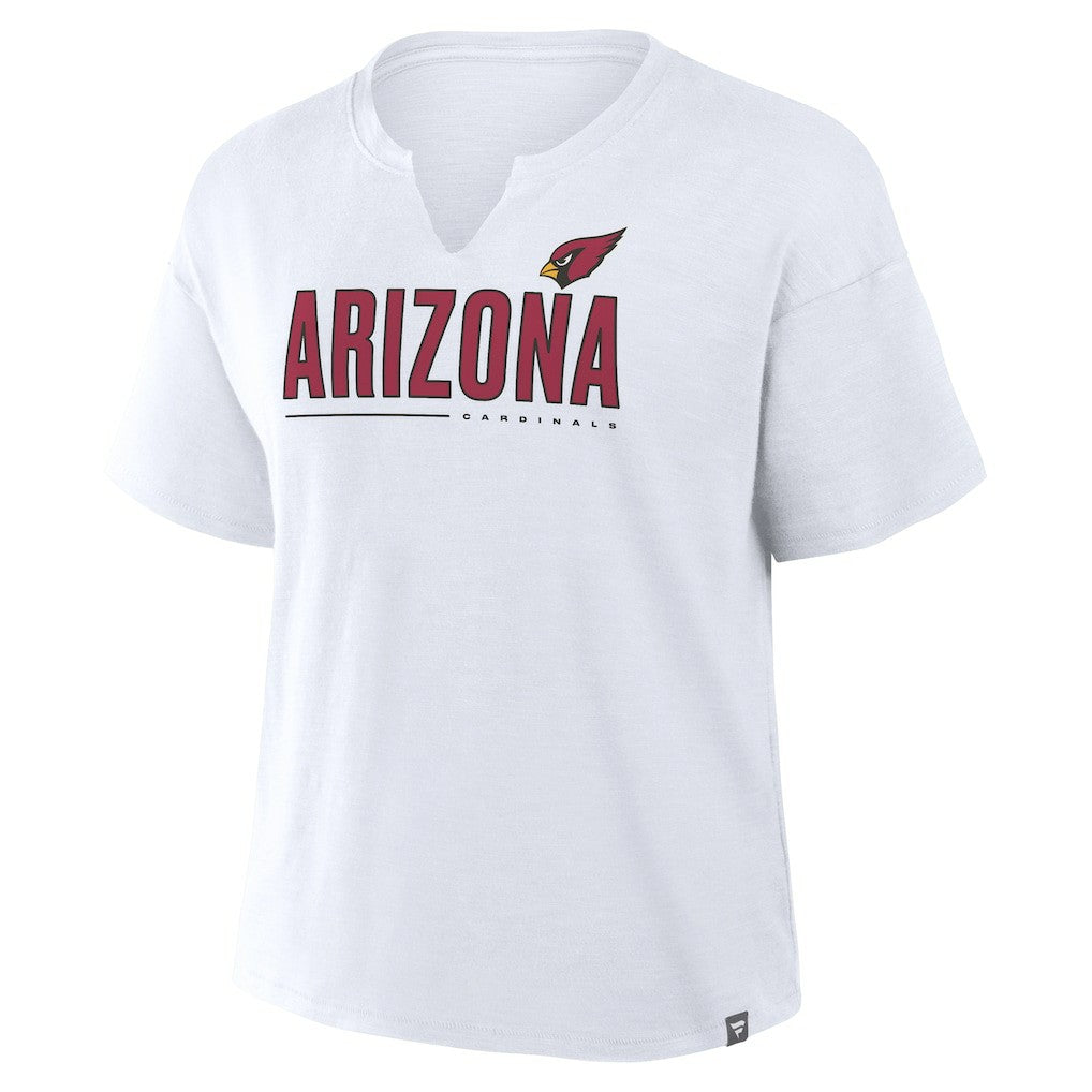 Women's Redzone Slub Boxy T-Shirt - Arizona Cardinals