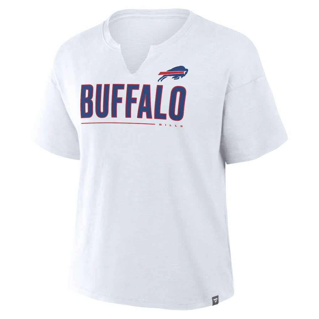 Women's Redzone Slub Boxy T-Shirt - Buffalo Bills