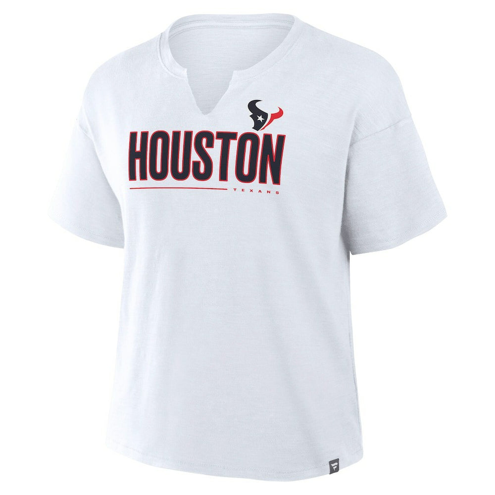 Women's Redzone Slub Boxy T-Shirt - Houston Texans