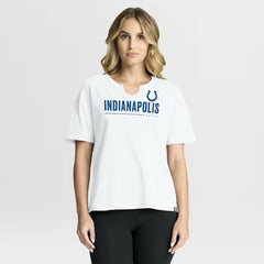 Women's Redzone Slub Boxy T-Shirt - Indianapolis Colts