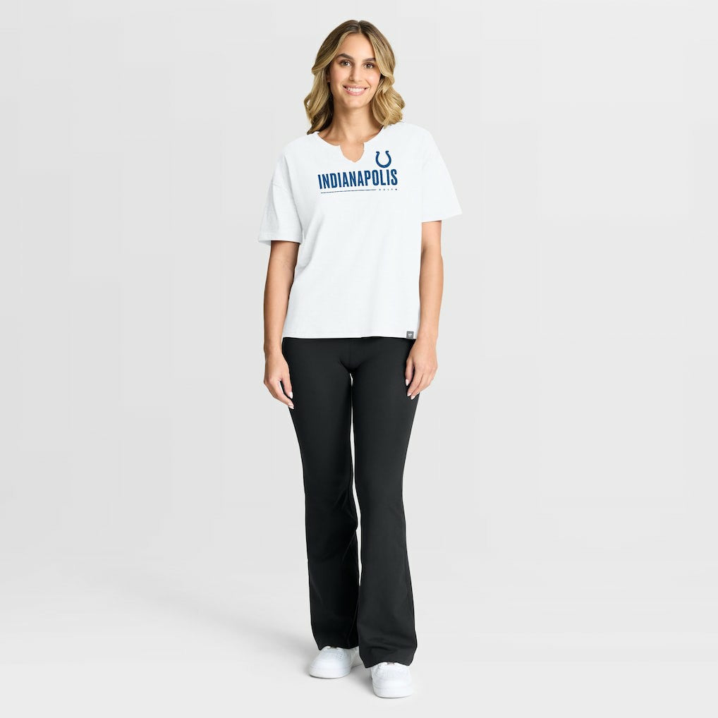 Women's Redzone Slub Boxy T-Shirt - Indianapolis Colts